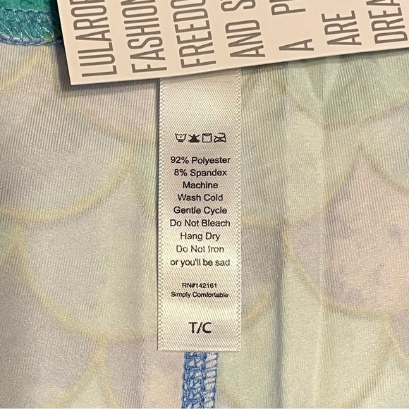 Mermaid Leggings Sz TC/ 14-16 - Picture 7 of 10